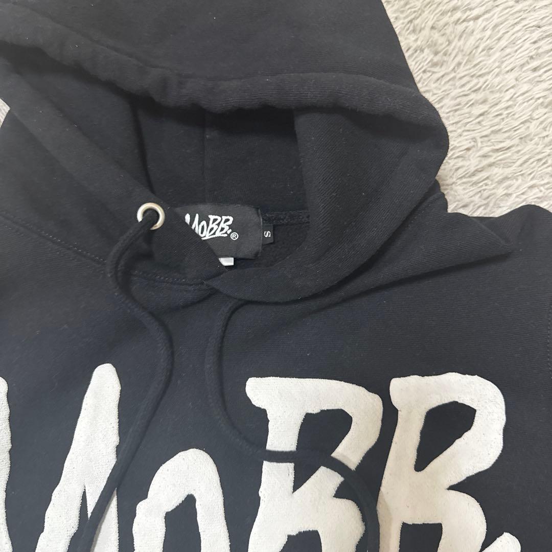 MOBB ブラック パーカー S