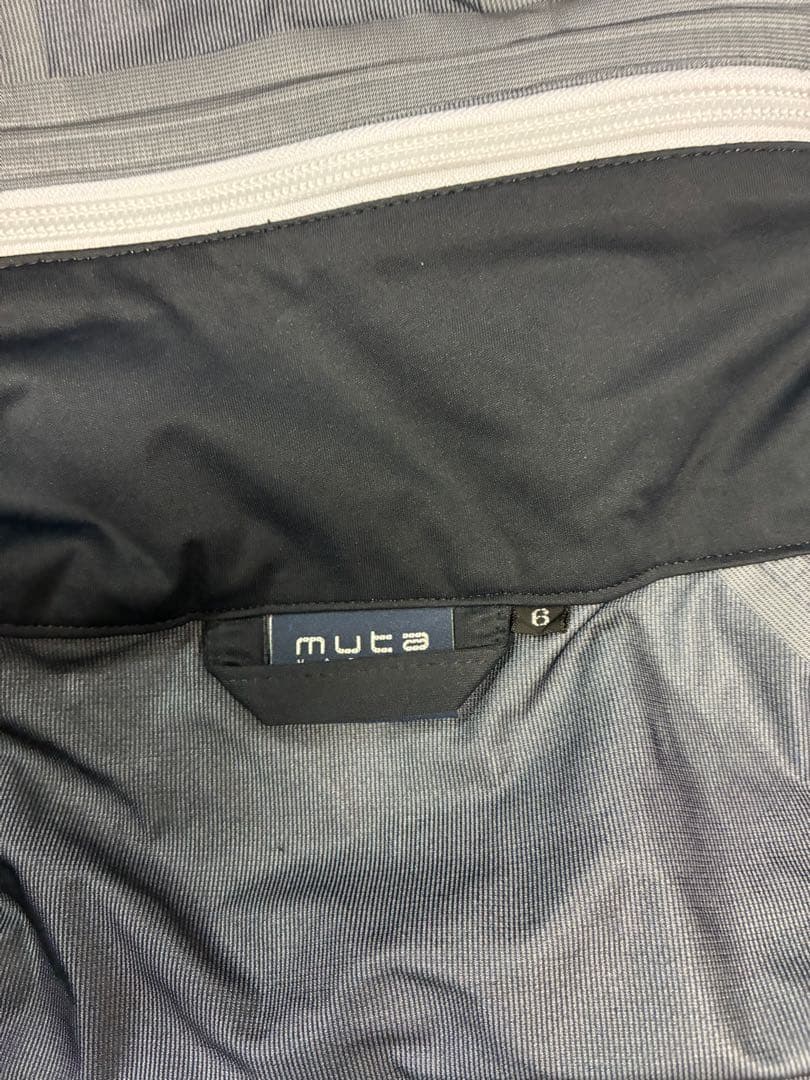 muta オールウェザージャケット、パンツセットアップ　黒　サイズ6