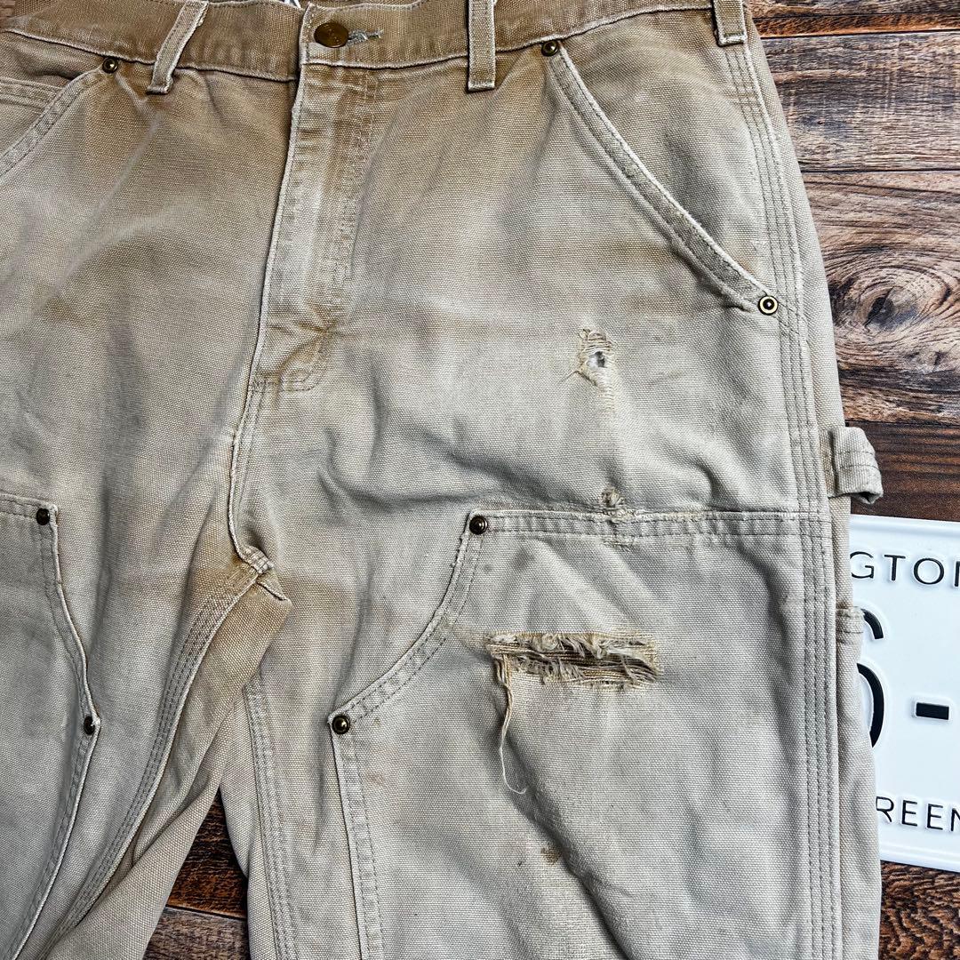 や*よ様 Carhartt USA製 ダック ペインターパンツ ワークパンツ　古