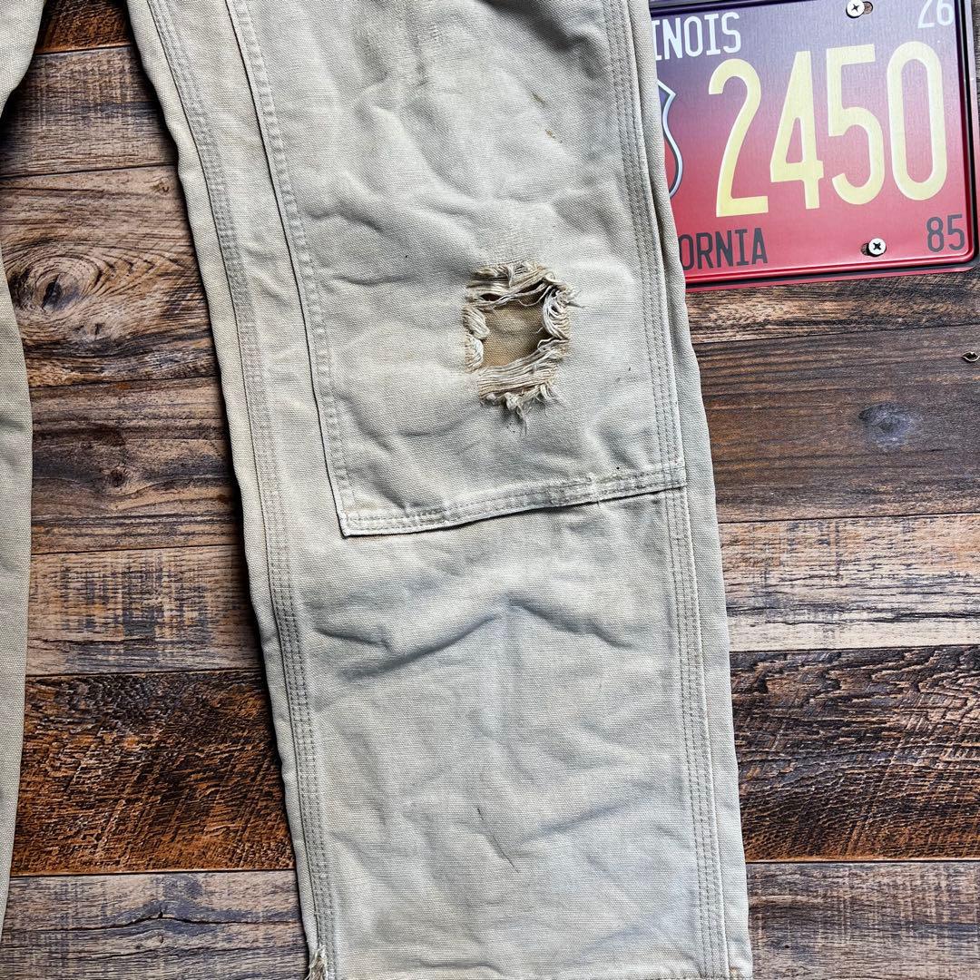 や*よ様 Carhartt USA製 ダック ペインターパンツ ワークパンツ　古
