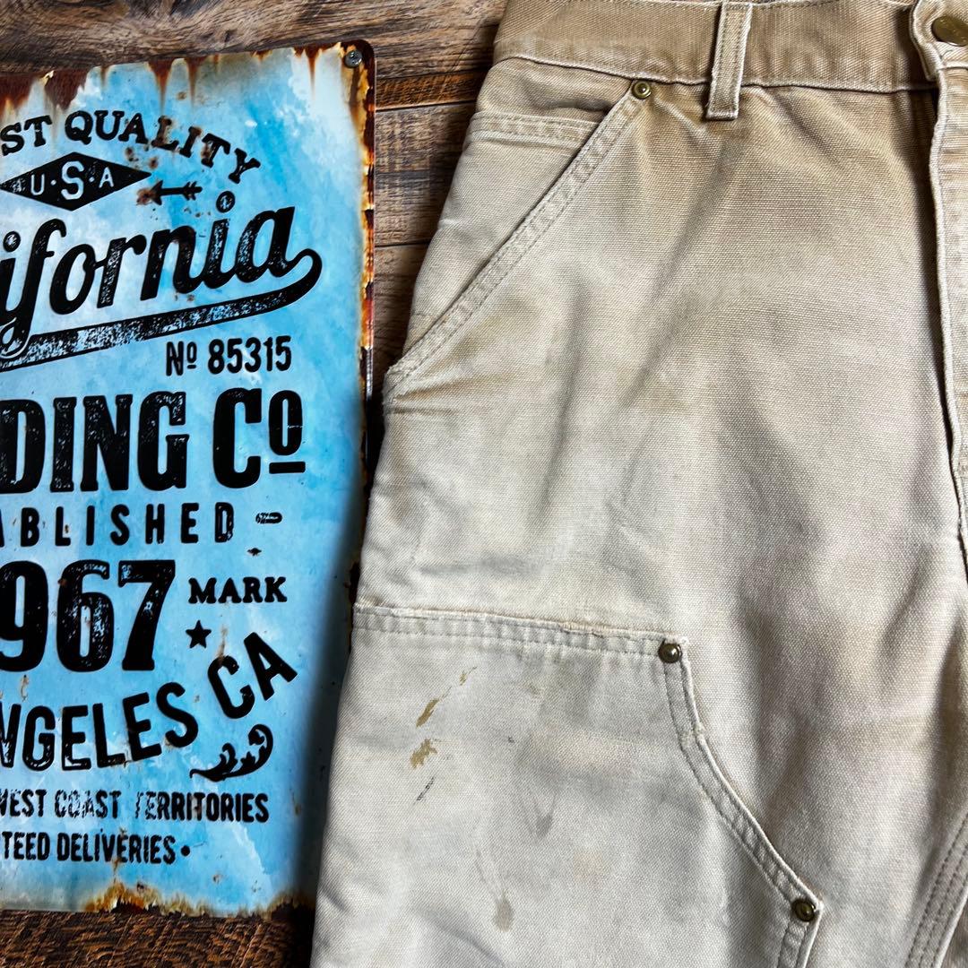 や*よ様 Carhartt USA製 ダック ペインターパンツ ワークパンツ　古