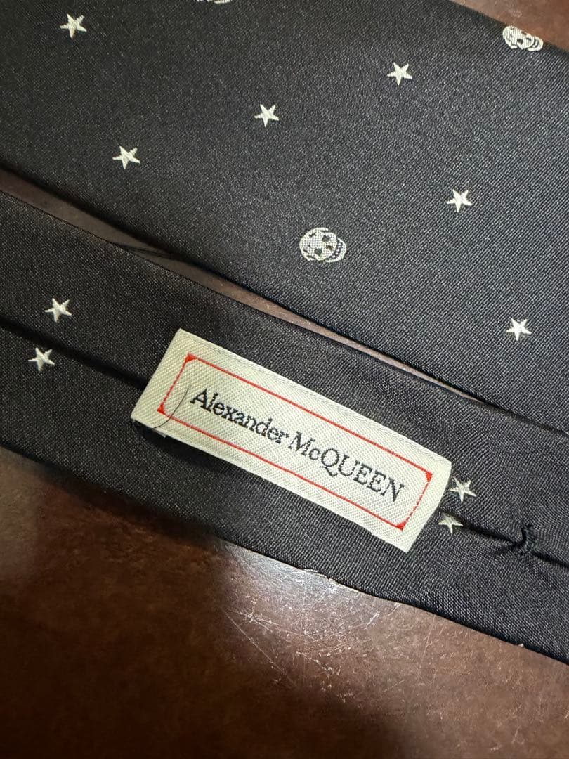 Alexander McQueen スカルドットネクタイ