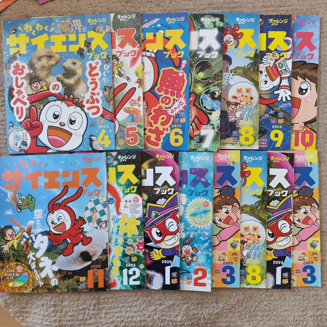 進研ゼミ小学講座　ベネッセチャレンジ2年生　小学生向け学習教材セット