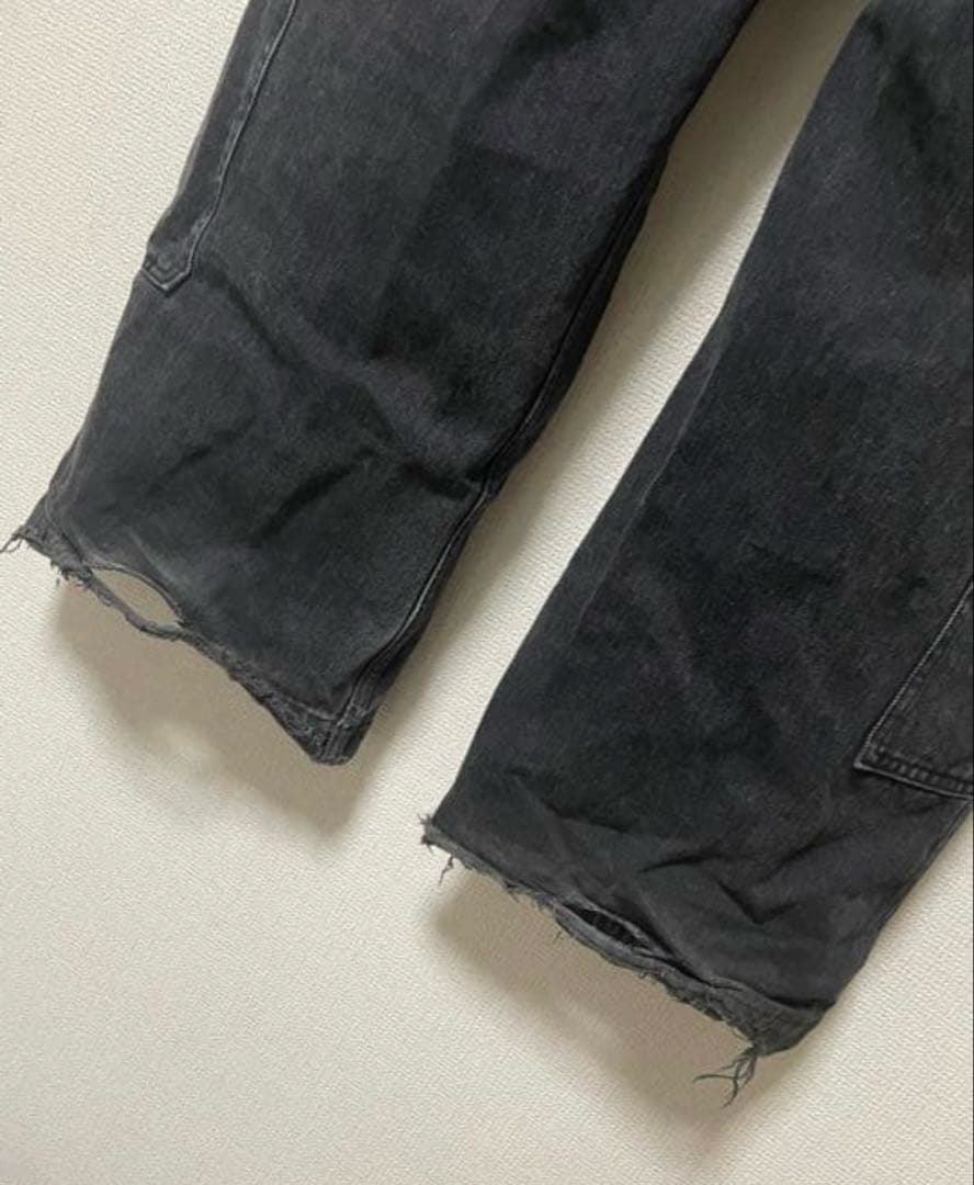 GEN IZAWA バギーデニム 刺繍 super baggy denim