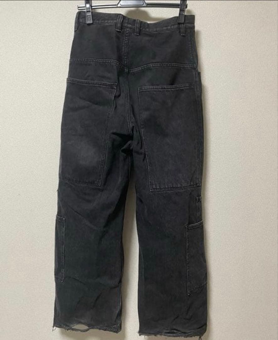 GEN IZAWA バギーデニム 刺繍 super baggy denim