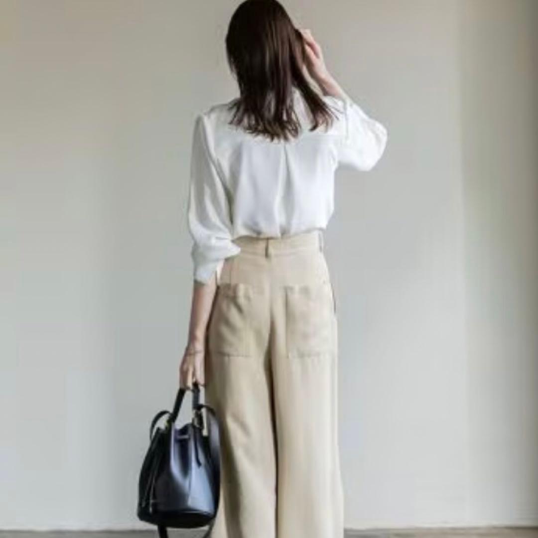 ノーブル　アシンメトリーボウタイブラウス　￥16,500税込