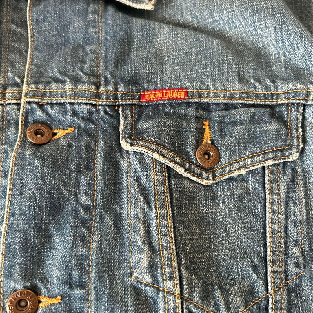 90s POLO JEANS CO. 星条旗 ラルフローレン デニムジャケット