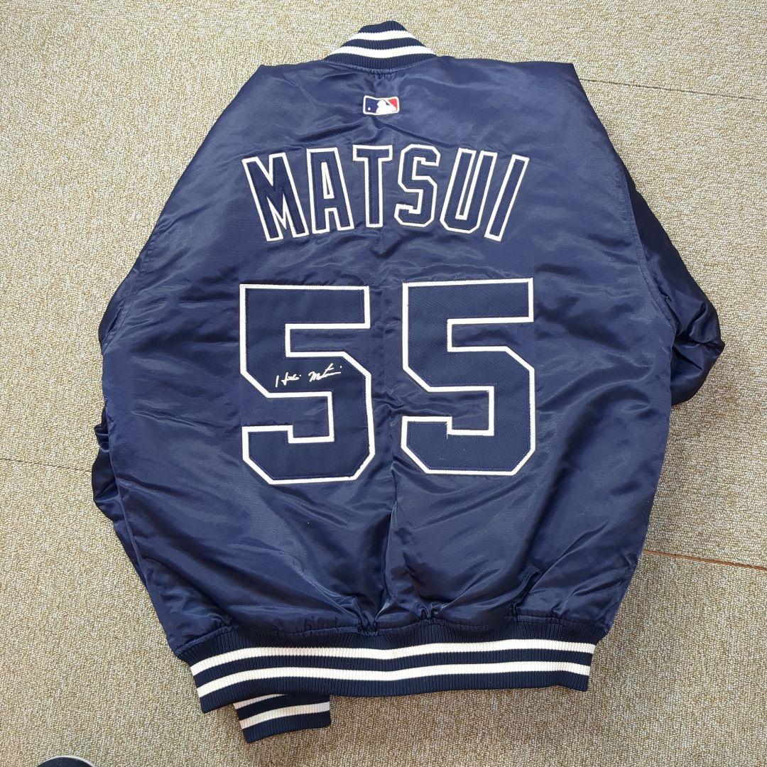 松井秀喜 ヤンキース スタジャン (Ｓ サイズ) (Majestic)