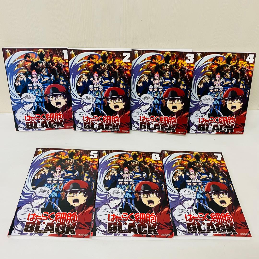 はたらく細胞 BLACK　DVD全巻セット　全7巻　ブラック　働く細胞