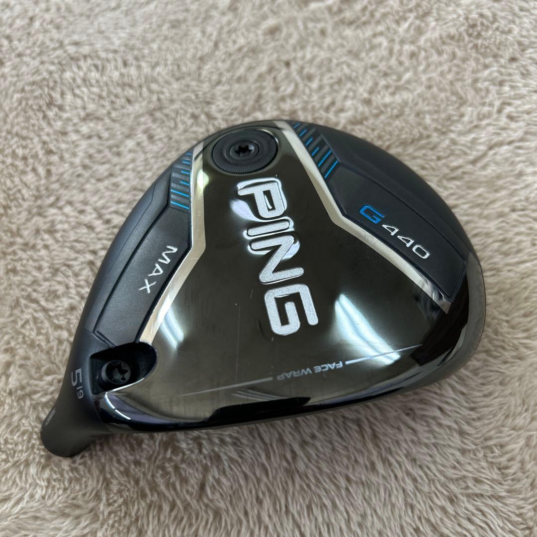 PING G440 MAXフェアウェイウッド 18度 ヘッド、ヘッドカバー