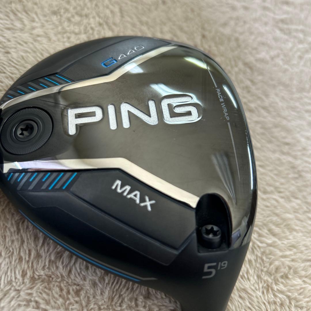 PING G440 MAXフェアウェイウッド 18度 ヘッド、ヘッドカバー
