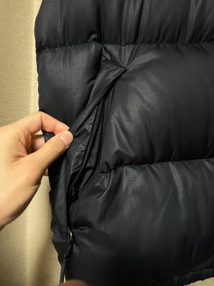 The North face ダウンベスト　ブラック Lサイズ