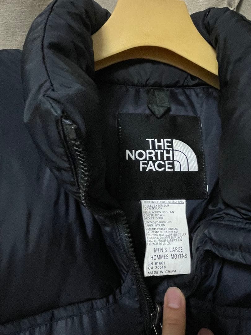 The North face ダウンベスト　ブラック Lサイズ