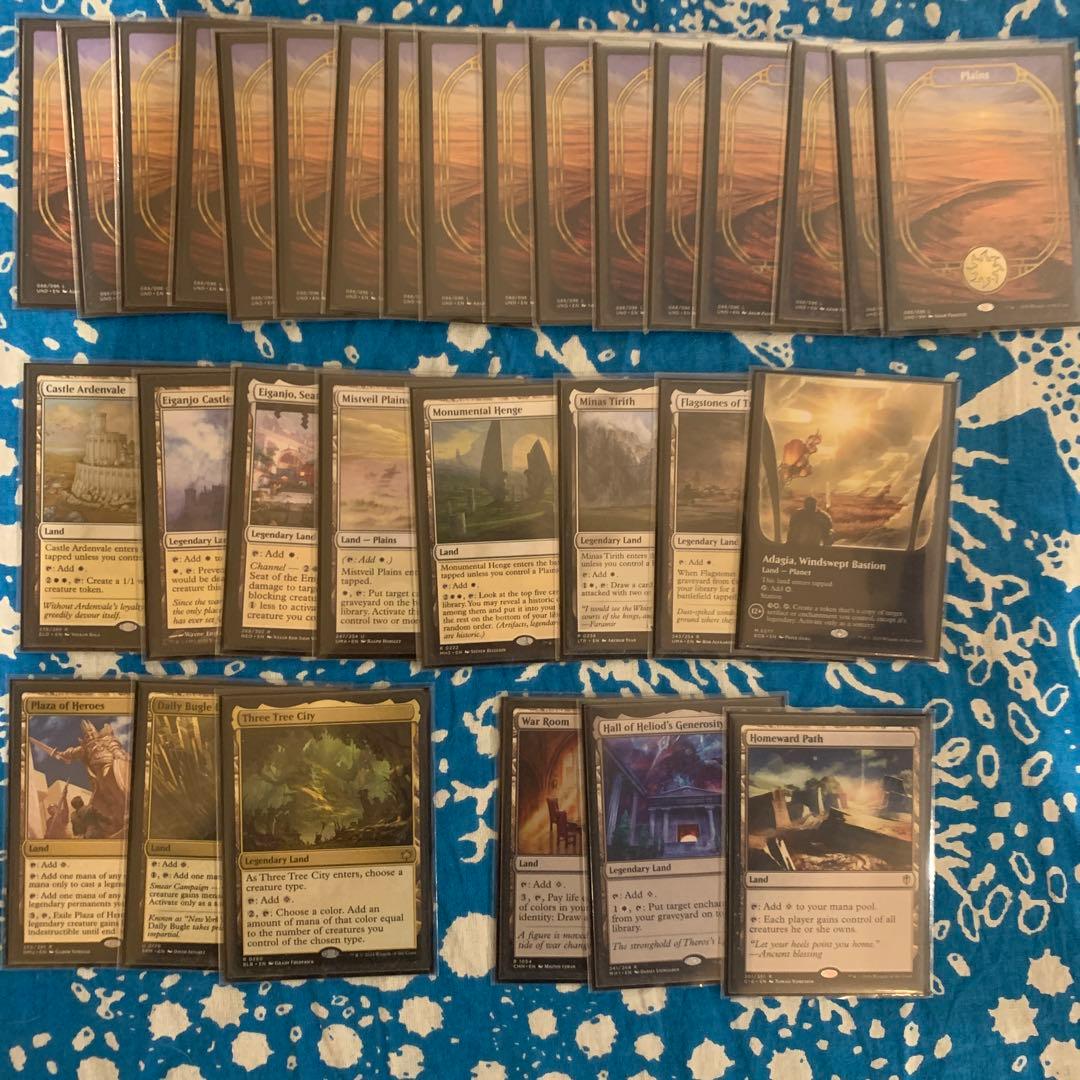 mtg 輝かしい聖戦士、エーデリン　統率者デッキ　最終値下げ