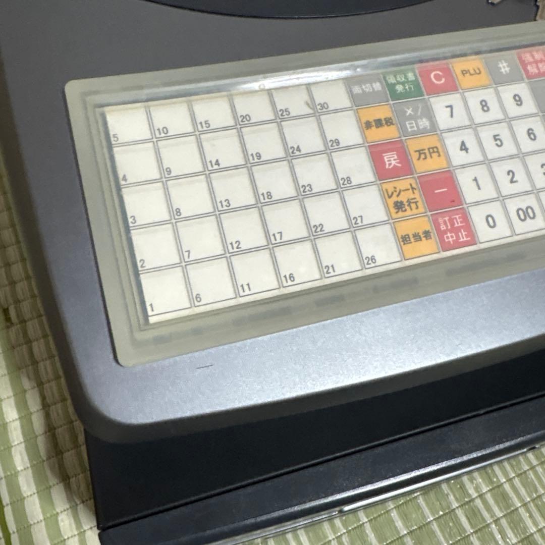 CASIO カシオ　TK-110 電子レジスター　レジ　店舗　電卓　レシート