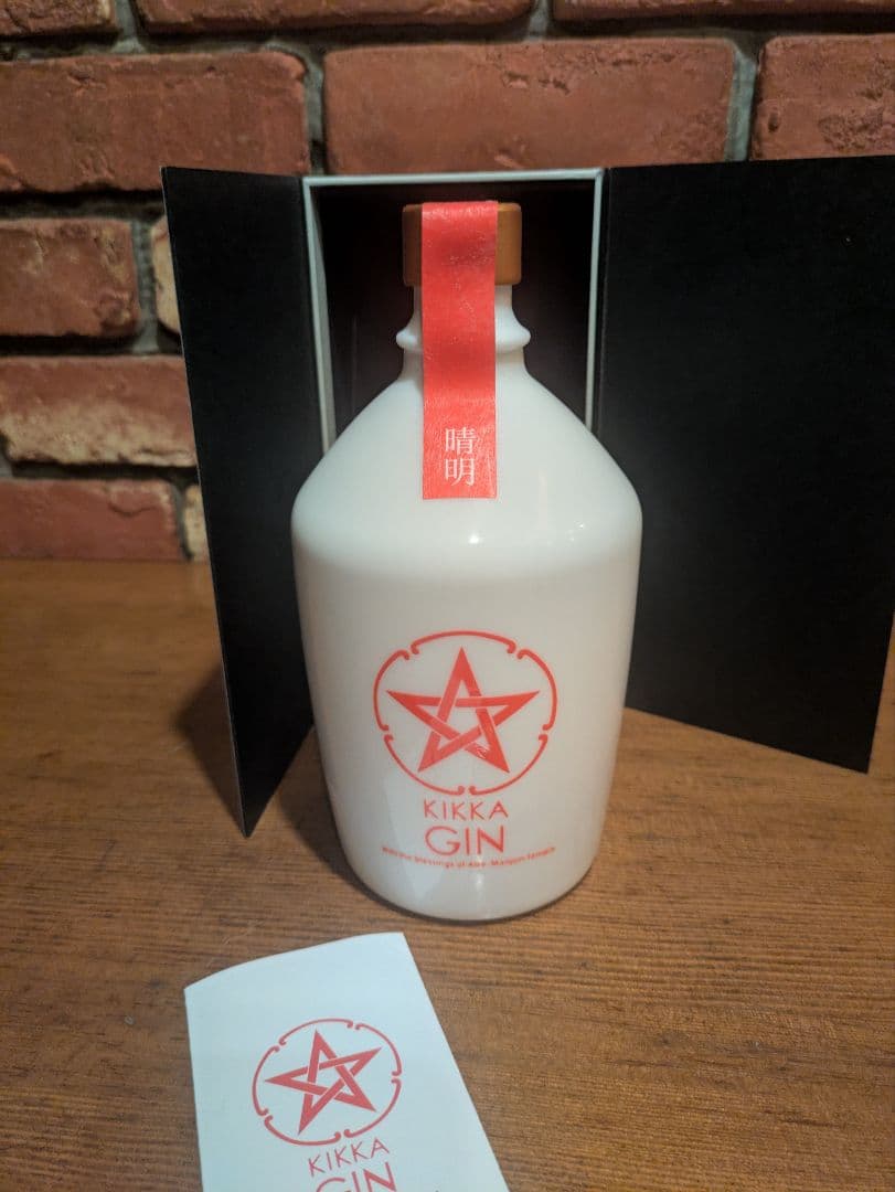値下げ中　橘花ジン　清明　KIKKA GIN ギフトボックス入り