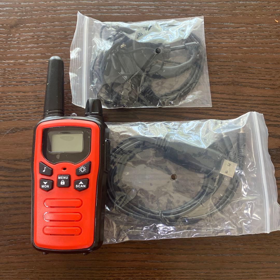 トランシーバー 4台セット VOX機能付き