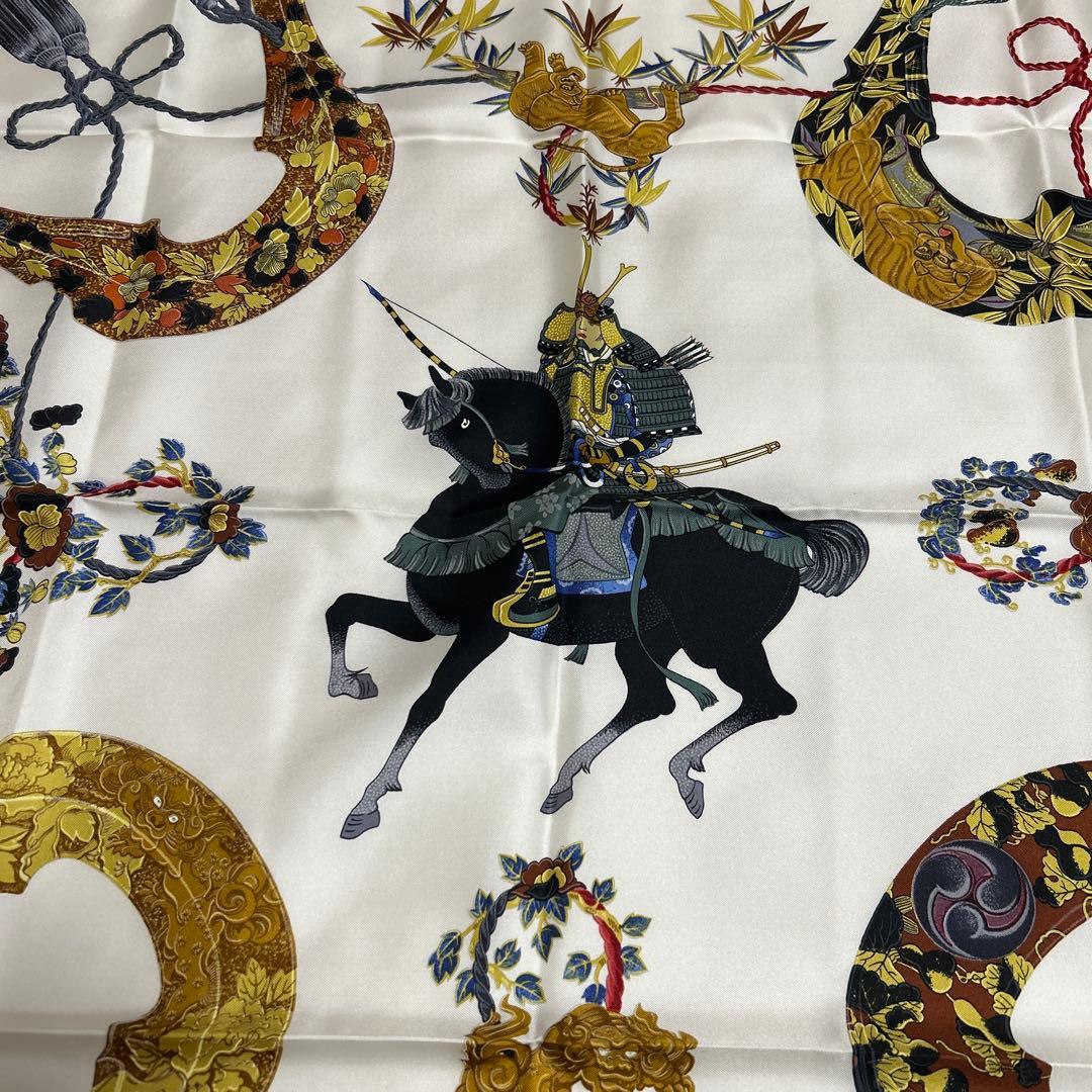 エルメス カレ90 SAMOURAÏ サムライ 希少　未使用品