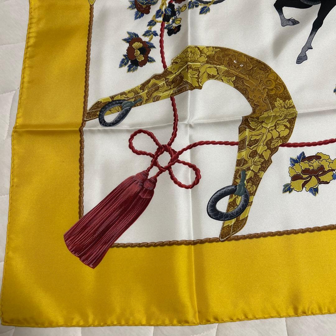 エルメス カレ90 SAMOURAÏ サムライ 希少　未使用品