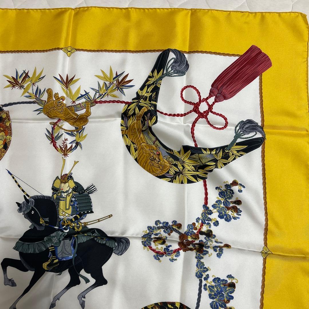エルメス カレ90 SAMOURAÏ サムライ 希少　未使用品