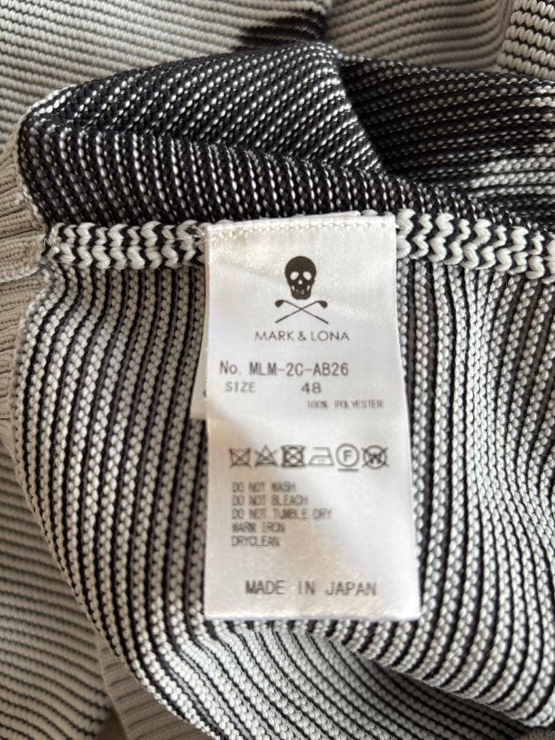 MARKALONA GOLFFORDIE セーター　極微美品　ゴルフウェア　48