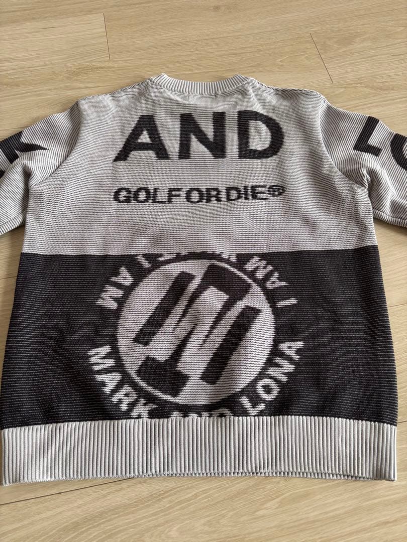 MARKALONA GOLFFORDIE セーター　極微美品　ゴルフウェア　48