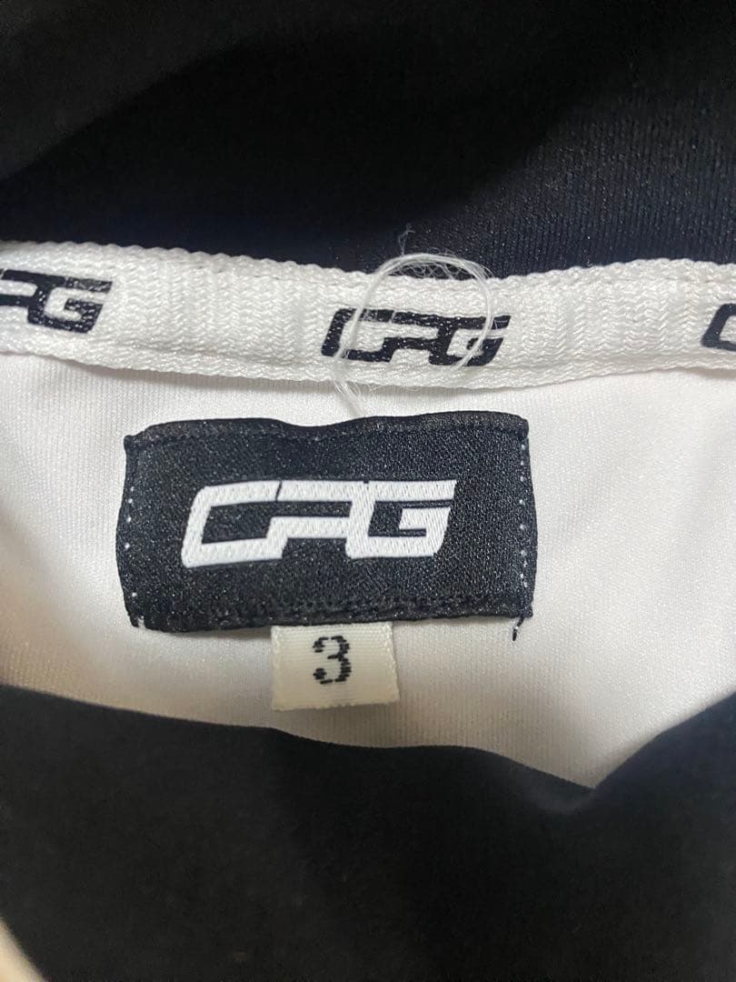 CPG GOLF シーピージーゴルフ 半袖 モックネックシャツ 3
