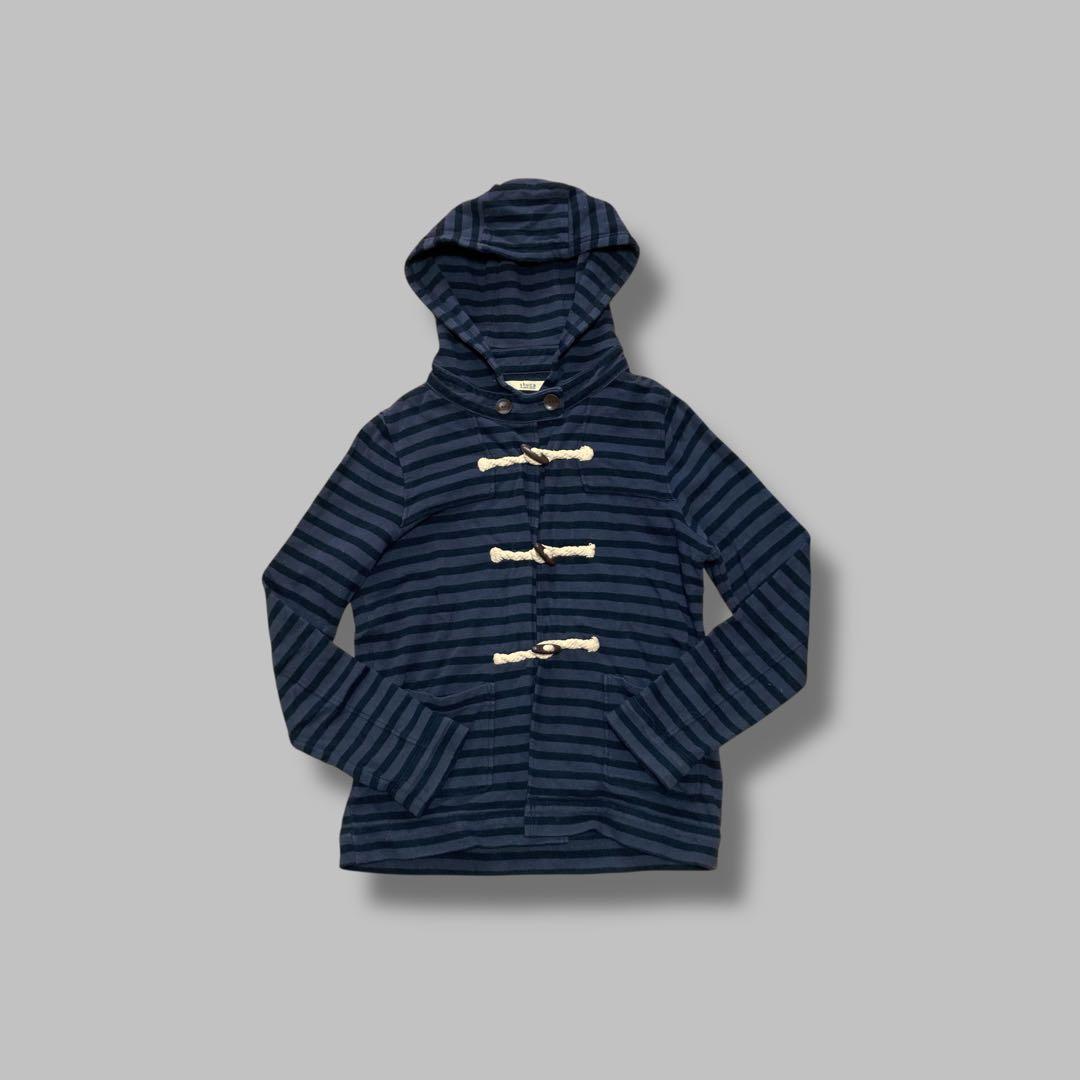 たきTOGGLE HOODIE (NAVY&BLACK) 3150T