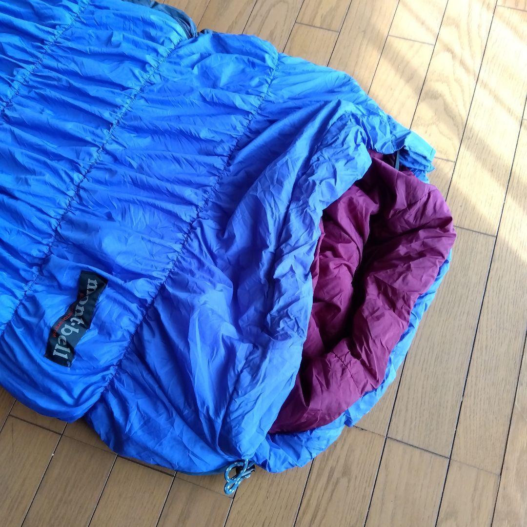 【シュラフ 寝袋】モンベル BurrowBag＃3 登山 キャンプ ３シーズン