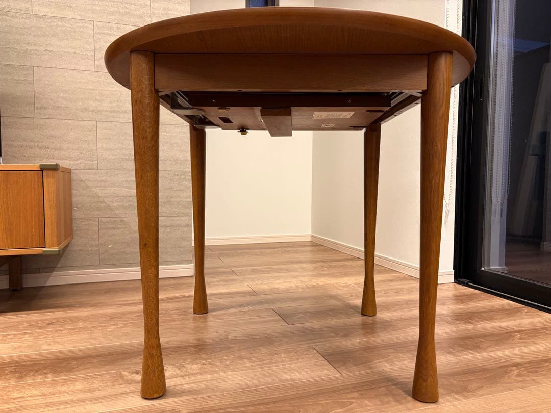 ダイニングテーブル AROS ROUND TABLE Brown