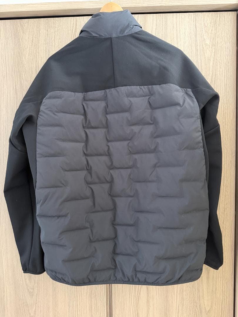 ユニクロ コンビネーションパフテックジャケット XL ブラック