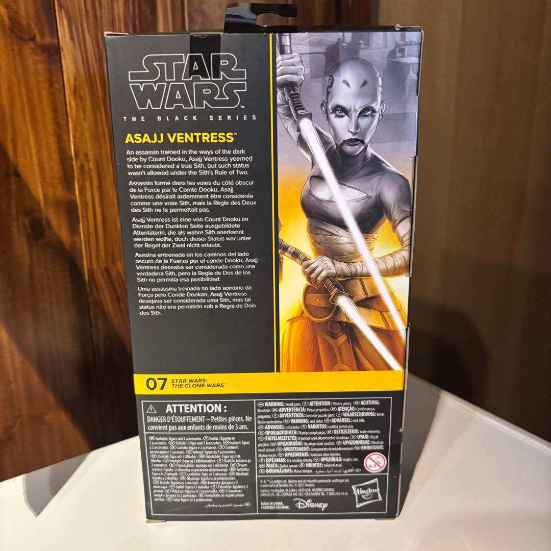 スター・ウォーズ アサージ・ヴェントレス フィギュア　ブラックシリーズ　クローン