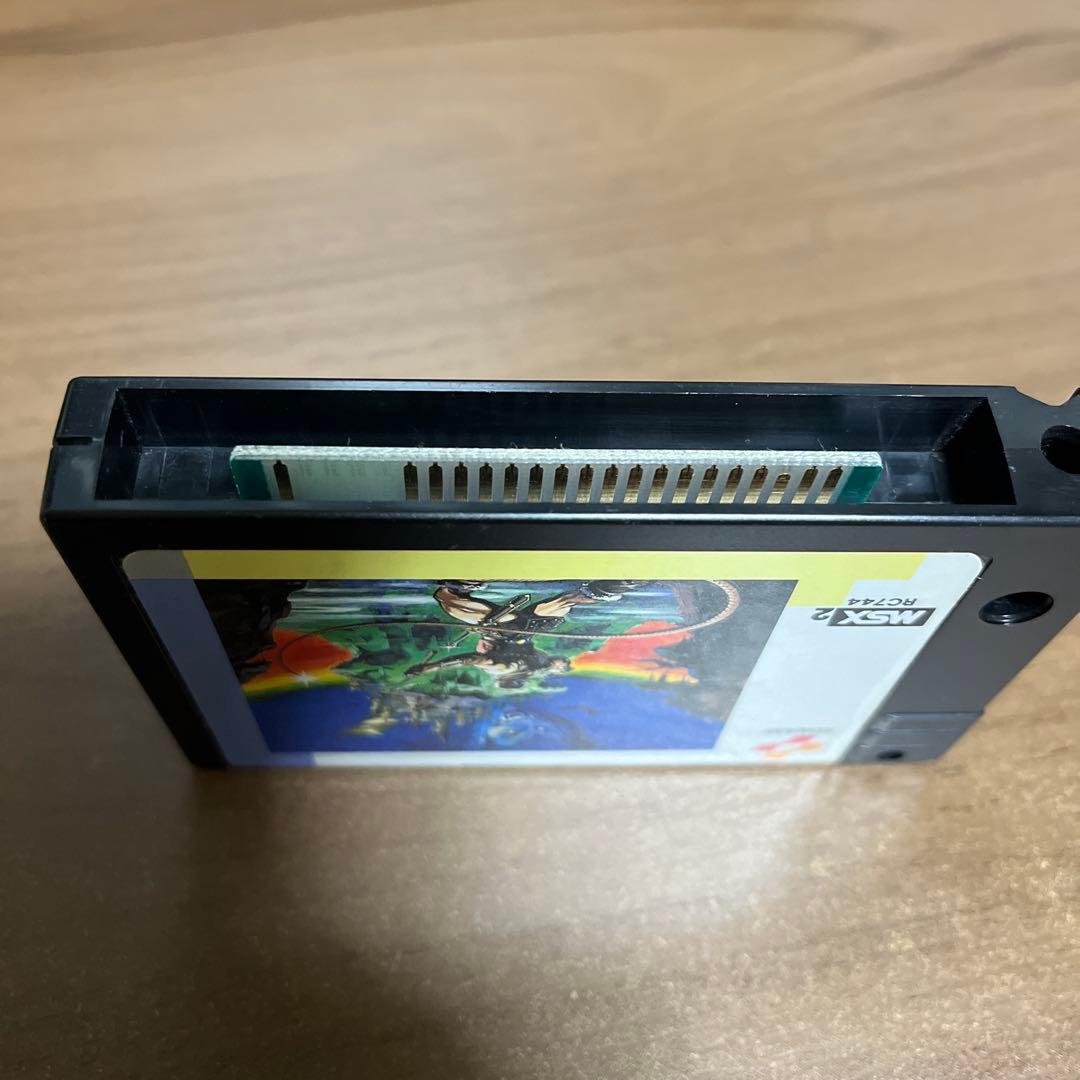 MSX用ソフト　悪魔城ドラキュラ　ソフトのみ