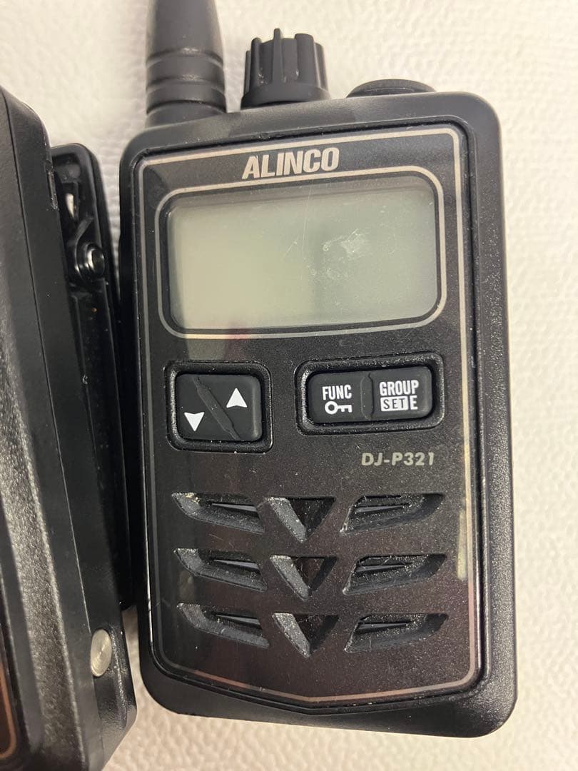 ALINCO DJ-P321 トランシーバー 2台セット　スピーカーマイク付