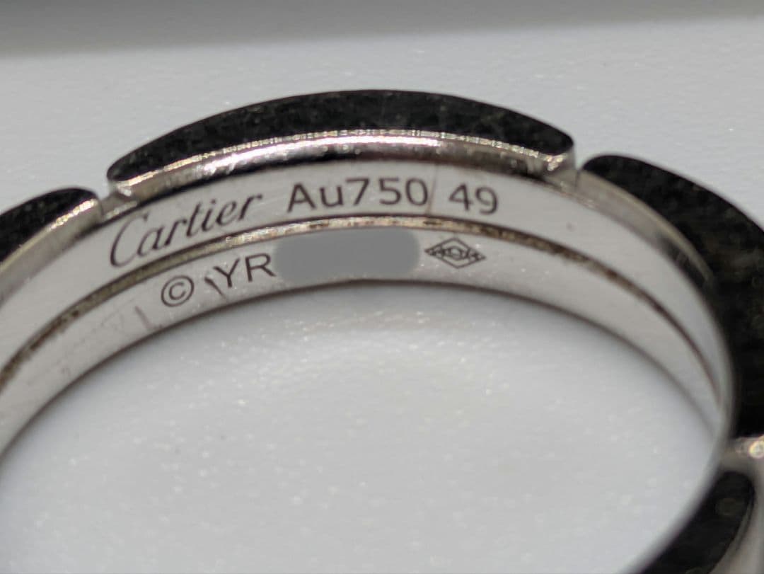 と*り様 Cartier マイヨンパンテール 2連リング　size49
