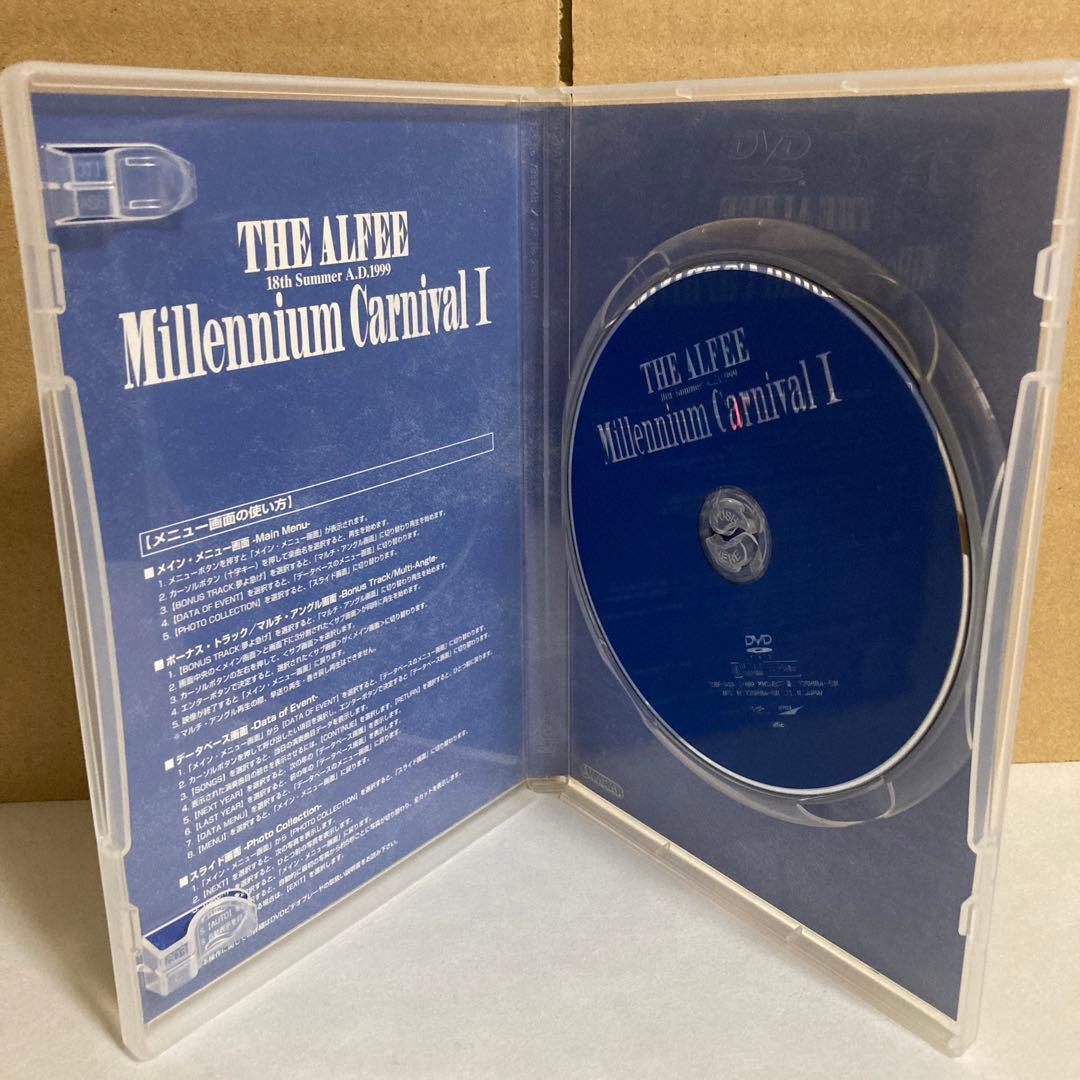 THE ALFEE Millennium Carnival Ⅰ,Ⅱ セット