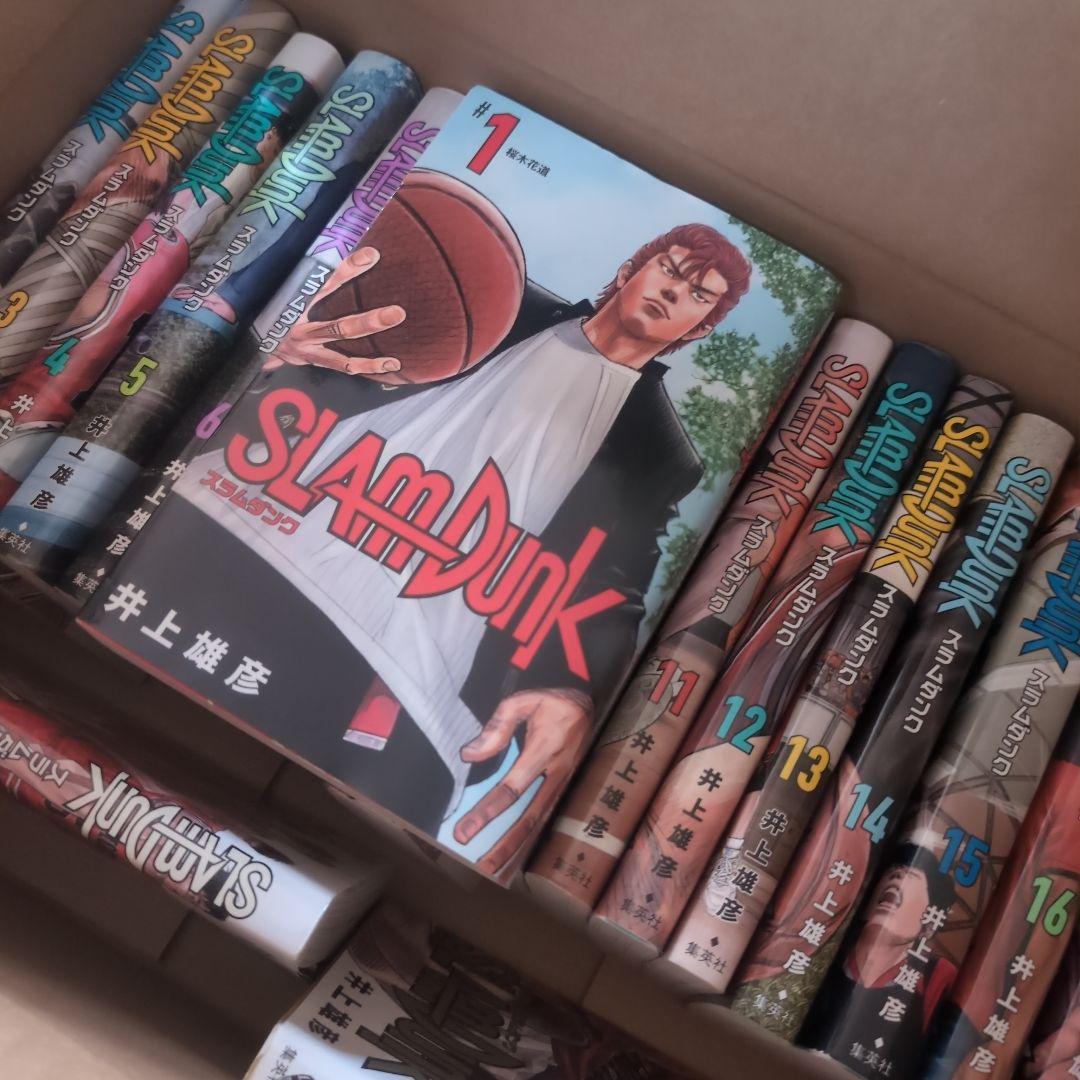 SLAM DUNK 全20巻セット　劇場公開ラバーバンド付