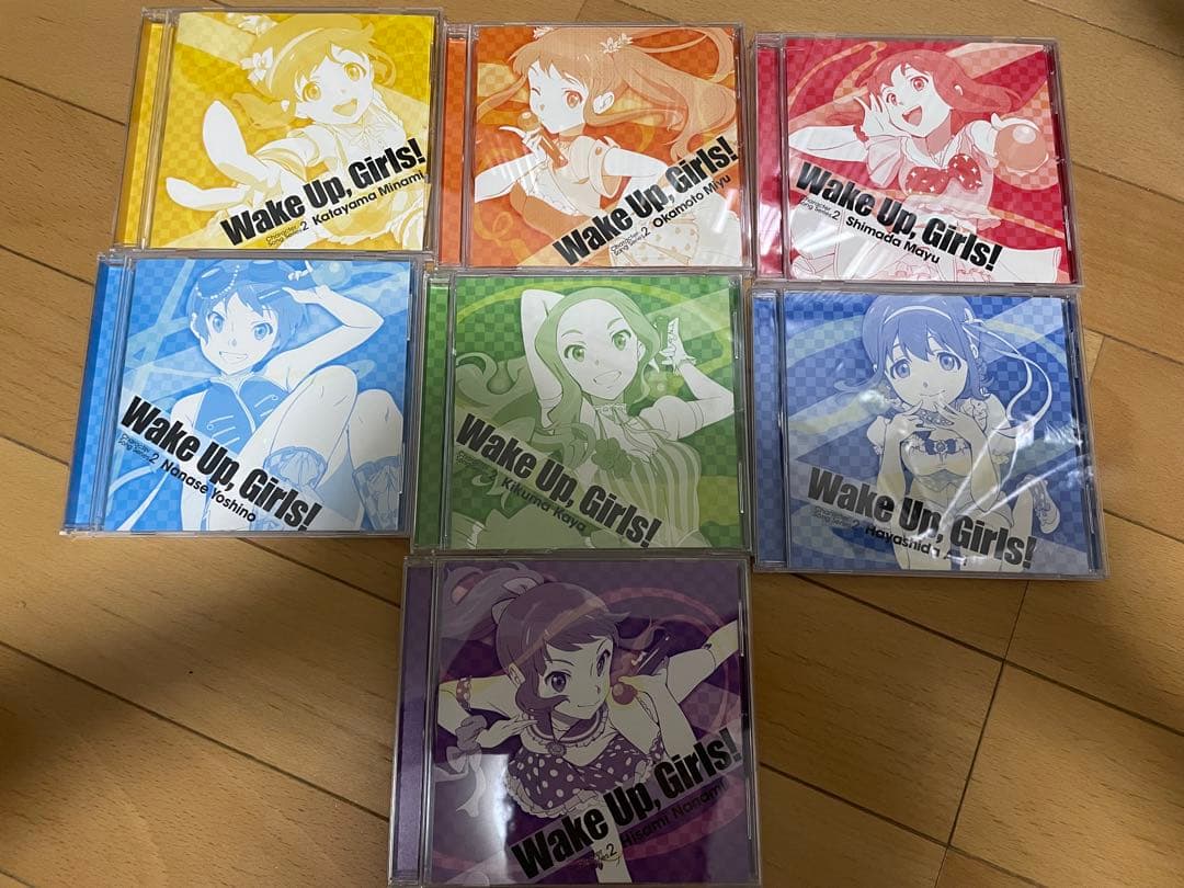 虹色ピクミンさん専用 WakeUp,Girls! CD まとめ売り
