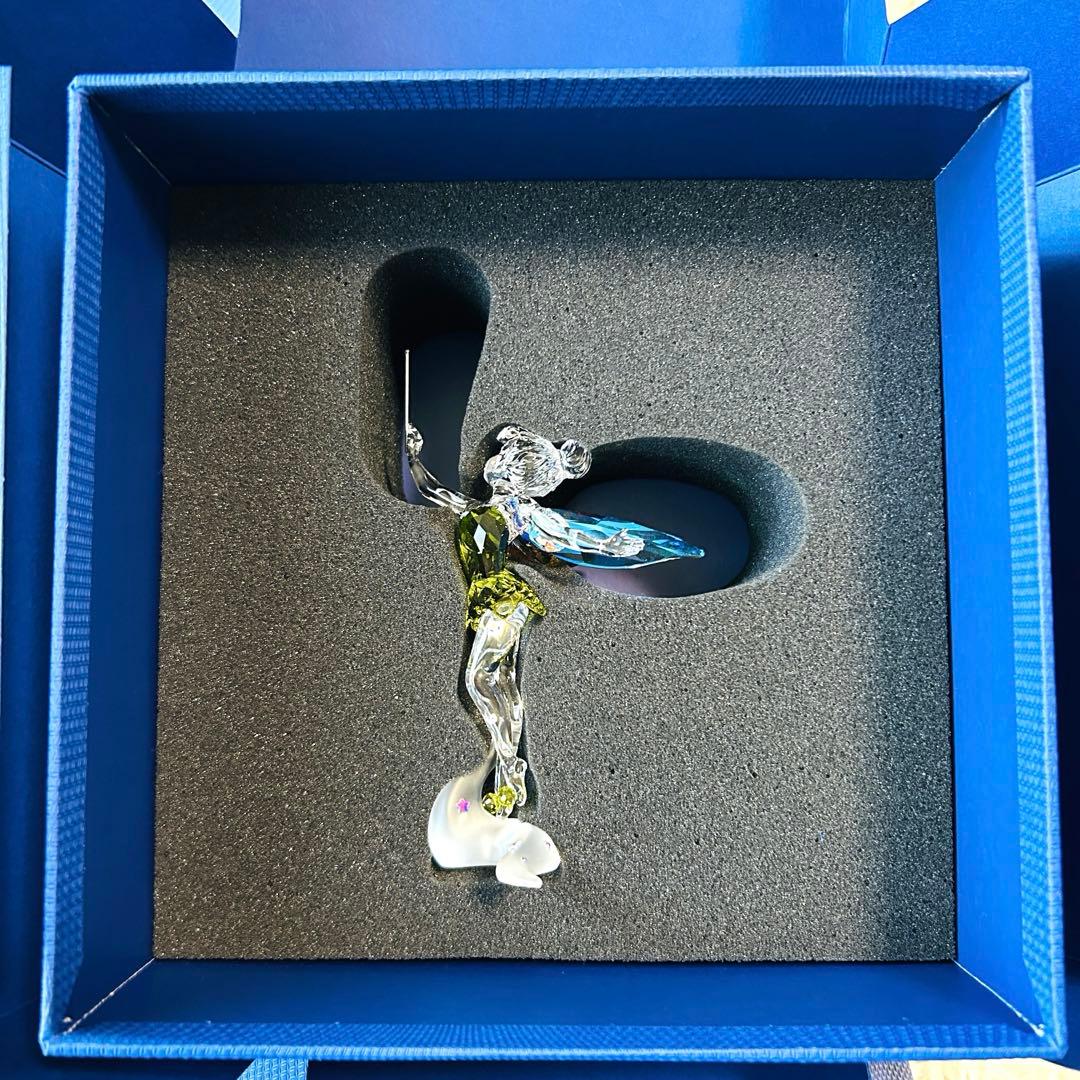新品✨スワロフスキー ティンカーベル ディズニー クリスタル フィギュア 置物