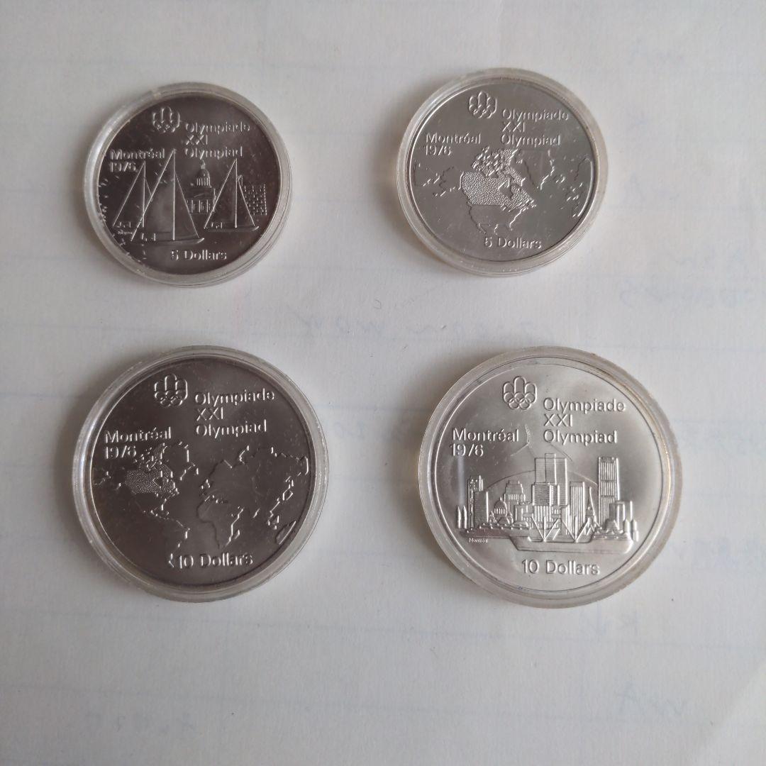 【即日発送！】●●Olympic●1976年 モントリオール五輪●●記念銀貨