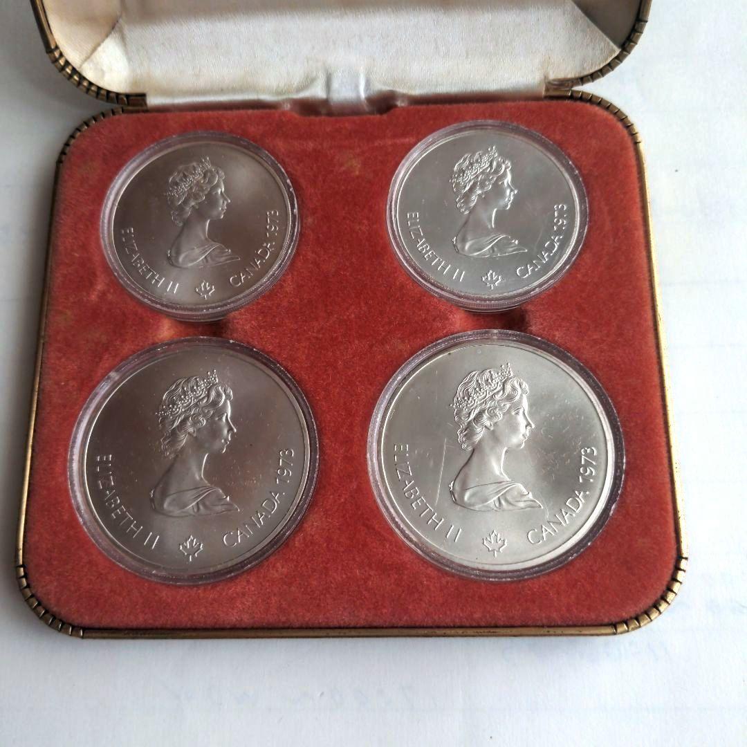 【即日発送！】●●Olympic●1976年 モントリオール五輪●●記念銀貨