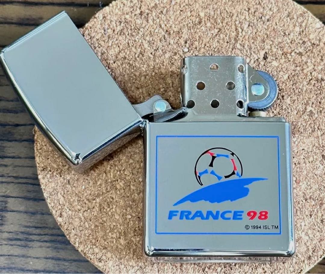 サッカーFRANCE98 ジッポー　オフィシャルライセンス　記念