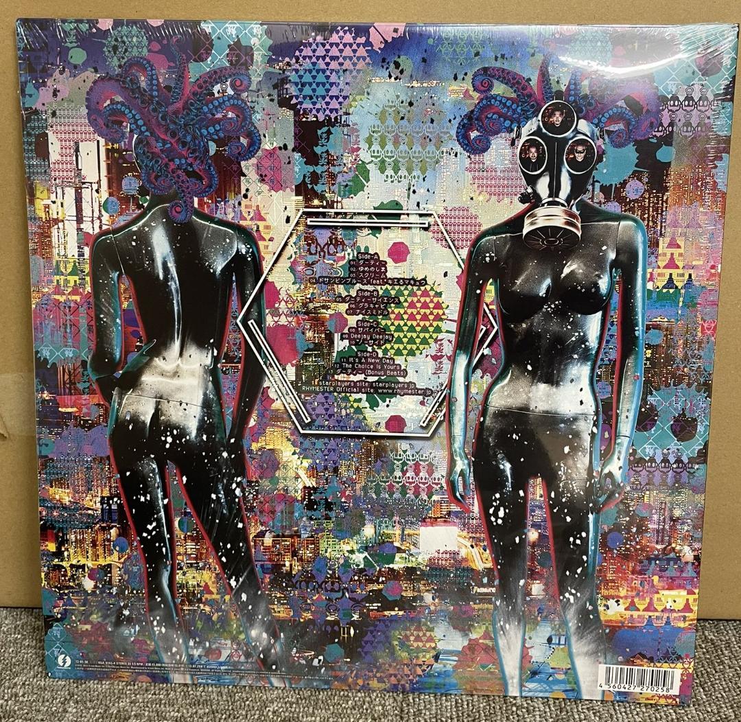 RHYMESTER「ダーティーサイエンス」アナログ2LP 新品・未開封
