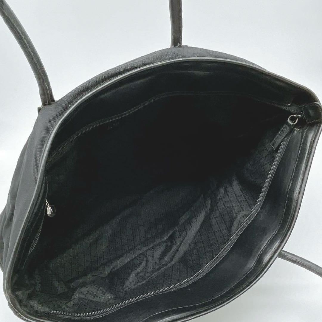 良品 GUCCI A4可能 キャンバス トートバッグ シルバー金具 f223