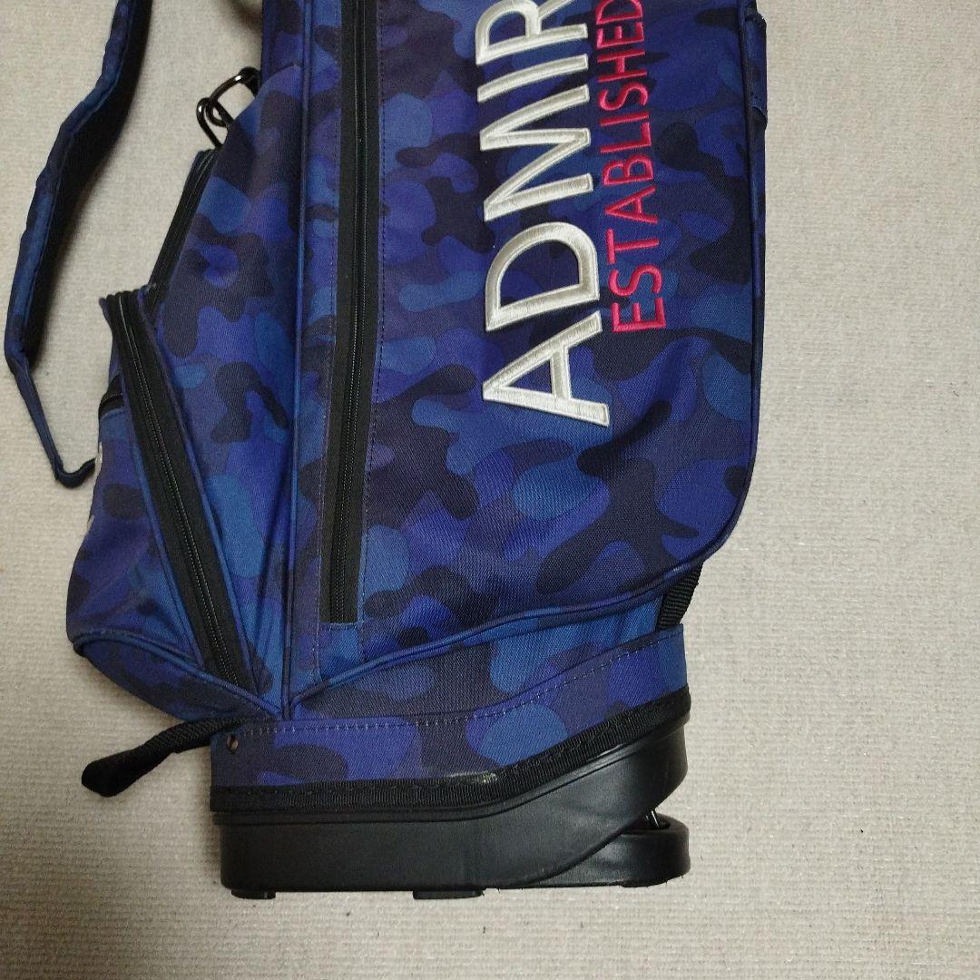 ADMRIAL ネイビー迷彩 キャディバッグ