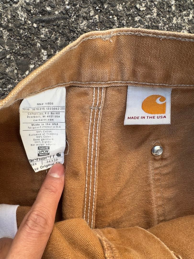 L*E様 Carhartt Double Knee B01 BRN ブラウン カ