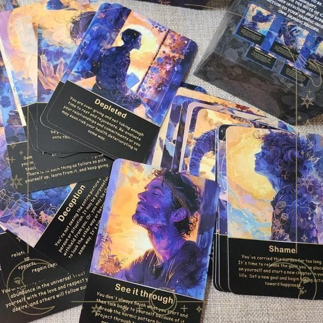 【オラクルカード】海外レア✨統一された世界観の美麗アートワーク✨魂の記録のカード