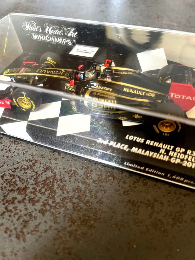ミニチャンプス LOTUS ロータス F1 N.HEIDFELD ハイドフェルド