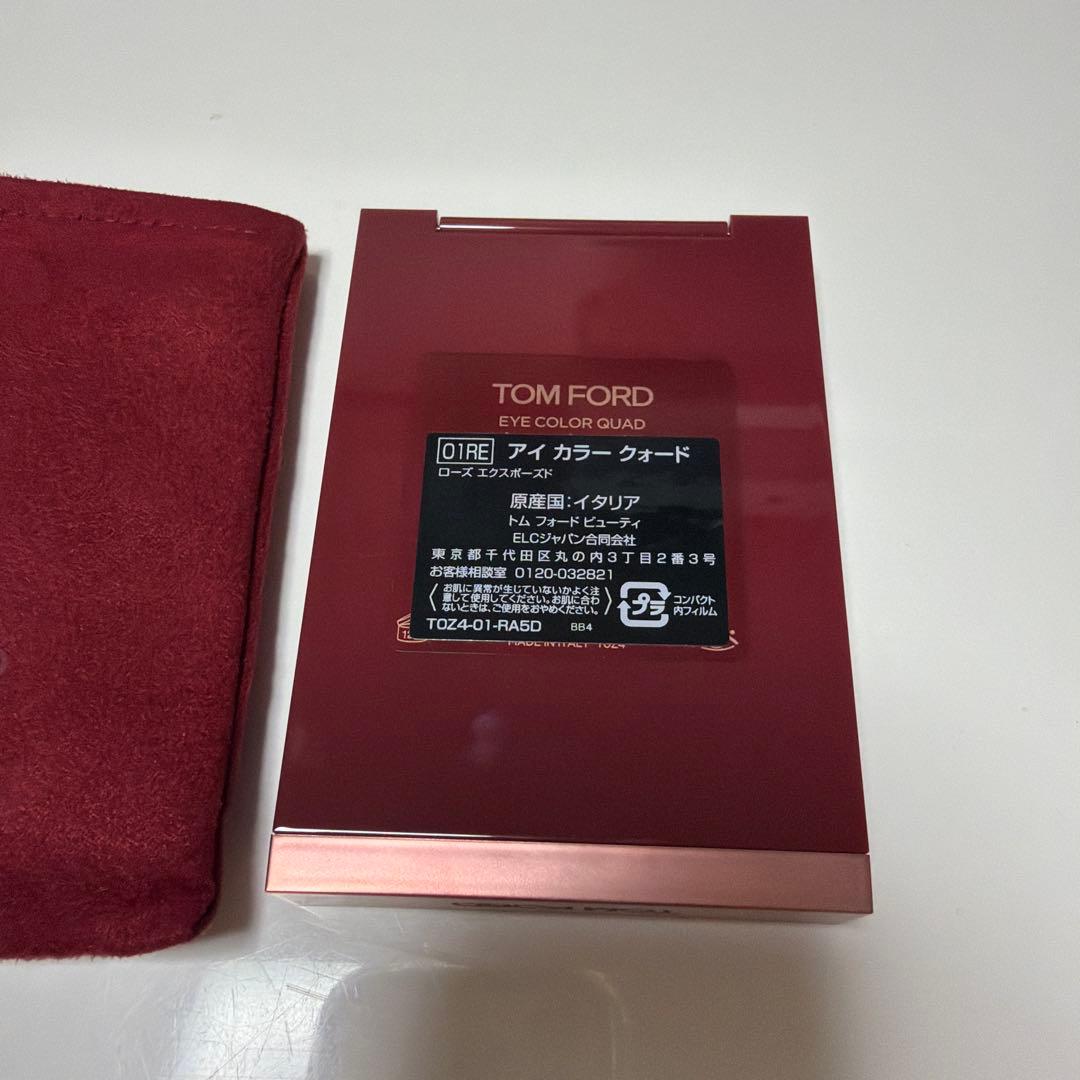 新品未使用TOMFORDアイカラークォード01RSローズエクスポーズド