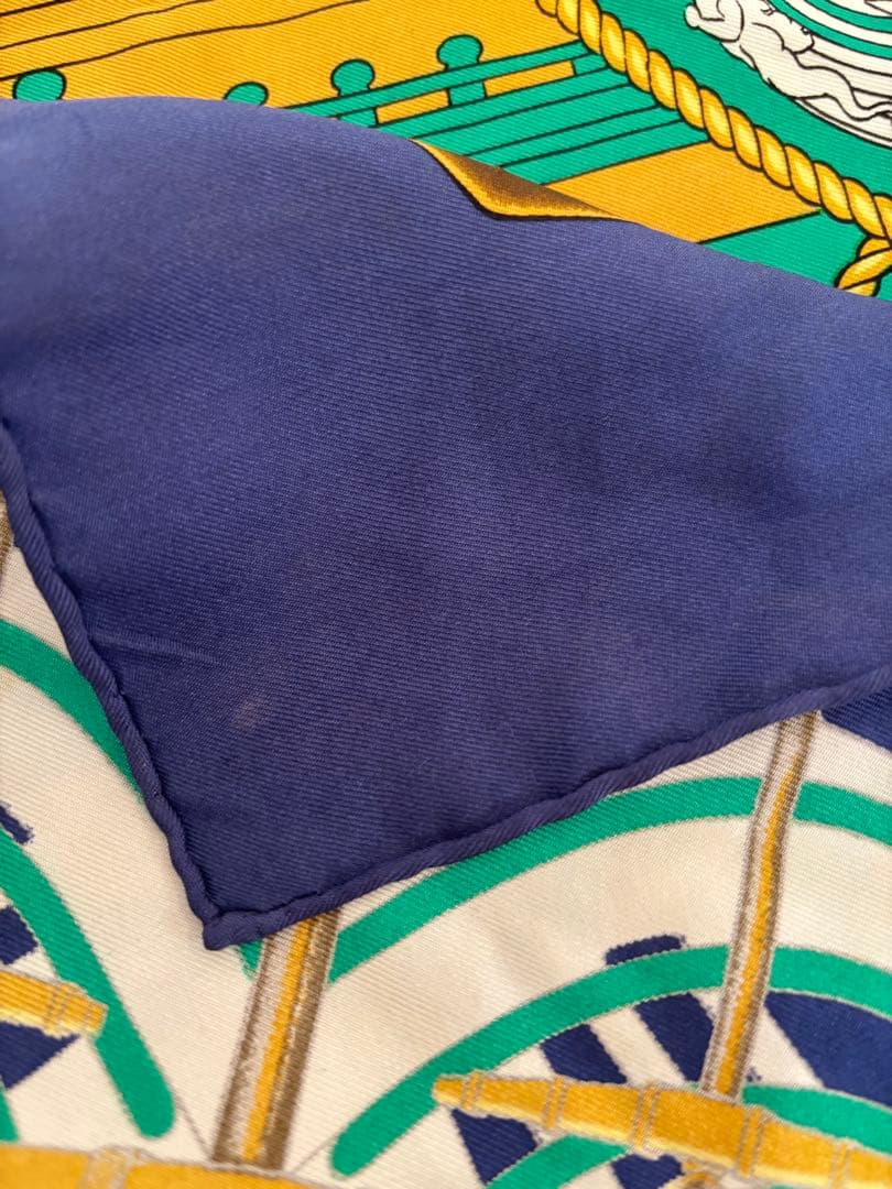 HERMES エルメス カレ90 プロテウス PROUES